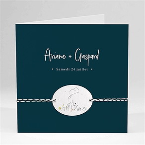 Faire-part mariage belle idylle