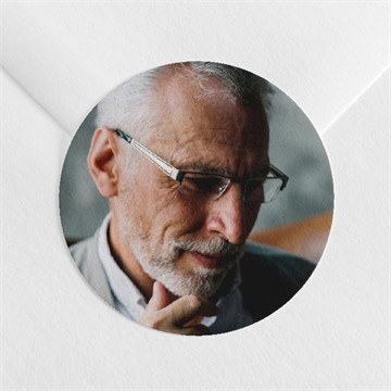 Stickers décès son beau portrait