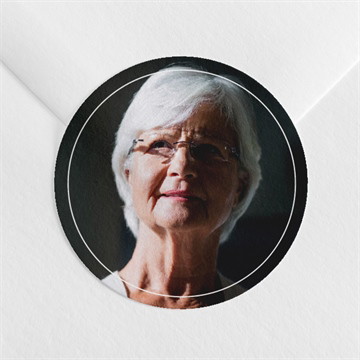 Stickers décès pour l'eternité