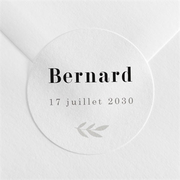 Stickers décès a son image