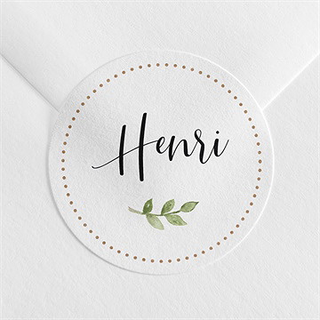 Stickers décès mémoires