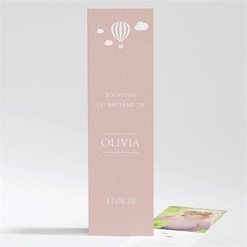 Signet baptême tout en symboles