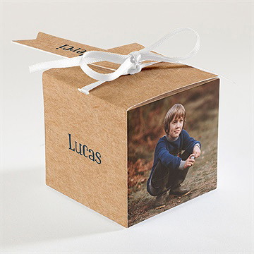 Boîte de dragées communion tout un symbole - Dos de la boîte