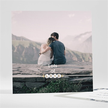 Save the Date mariage esperluette