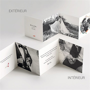 Remerciement mariage art champêtre bracelet - Vue d'ensemble