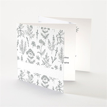 Faire-part mariage love & co - Détail du faire-part