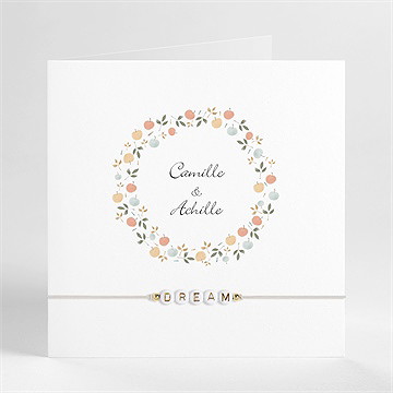 Faire-part mariage let's dream !