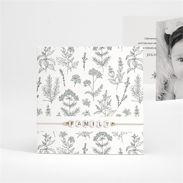 Faire-part naissance notre fierté