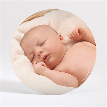 Remerciement naissance jolie baleine - Dos du faire-part