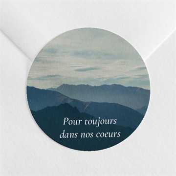 Stickers décès oraison