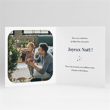 Carte de voeux fierté - Intérieur de la carte