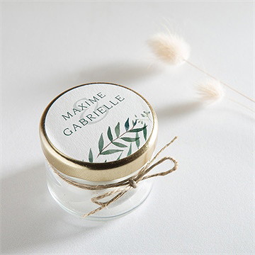 Sticker mariage douceur du pinceau