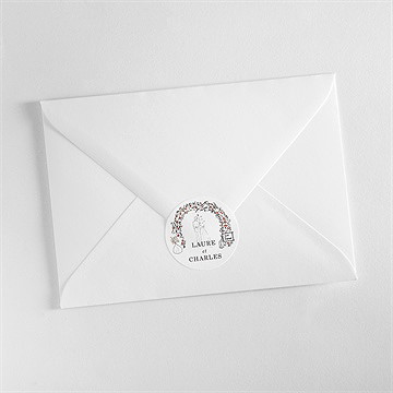 Sticker mariage belle intimité - Mise en situation