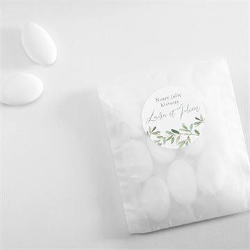 Sticker mariage le fil de notre histoire - Mise en situation