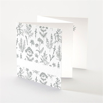 Faire-part de baptême voeux et jouy - Détail du faire-part