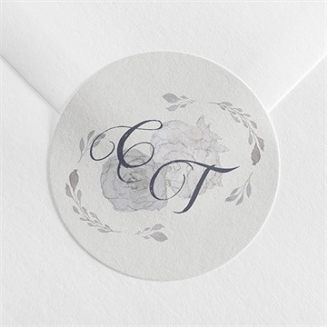 Sticker mariage tourbillon sentimental