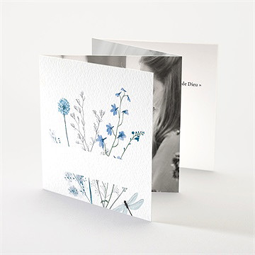 Faire-part de baptême baptême champêtre - Vue d'ensemble