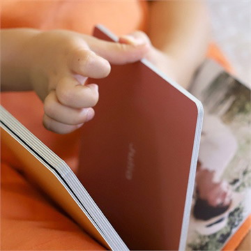 Livre photo bébé à personnaliser - Entrouvert