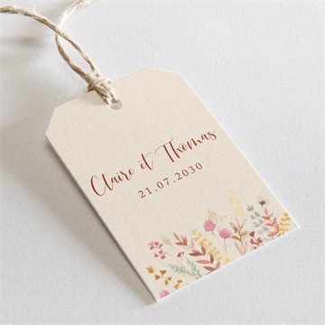 Etiquette mariage élégance champêtre photomaton