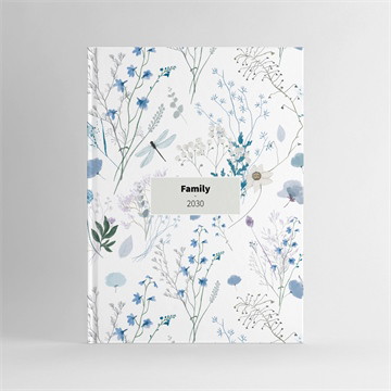 Album photos délicatesse bleue