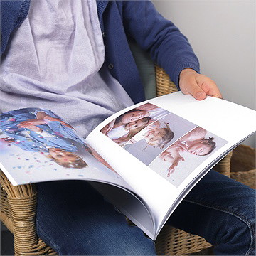 Album photos fleurs chic - Intérieur de l'album