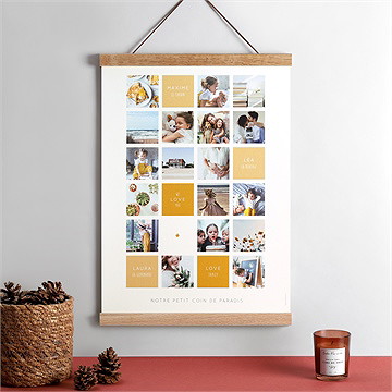 Calendrier de l’Avent vintage - Affiche finale