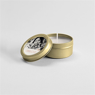 Bougie communion beauté essentielle - Mise en situation