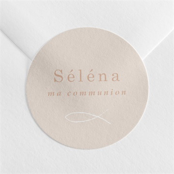 Sticker communion pourpre