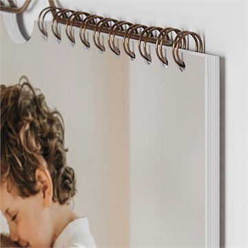 Calendrier nos portraits - Zoom sur spirale