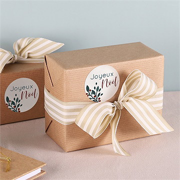 Stickers noël table de noël - Mise en situation