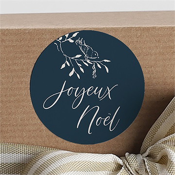 Stickers noël douceur hivernale - Mise en situation