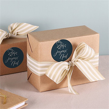 Stickers noël douceur hivernale - Mise en situation