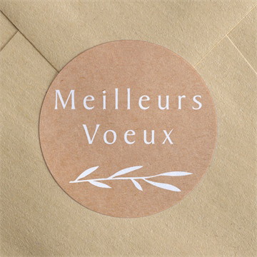 Stickers noël douce flamme