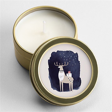 Bougie noël winter spirit