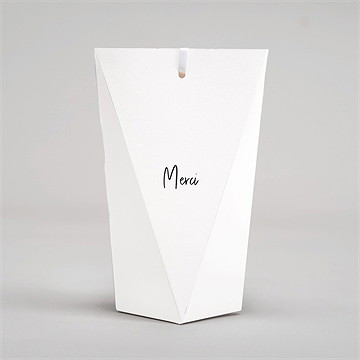 Boîte surprise mariage belle idylle - Dos de la boîte