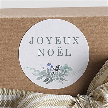 Stickers noël brins d'hiver - Mise en situation