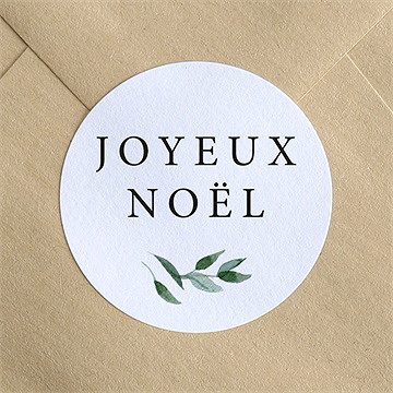 Stickers noël petite branche