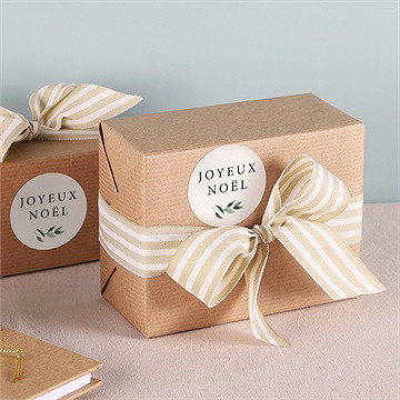 Stickers noël petite branche - Mise en situation