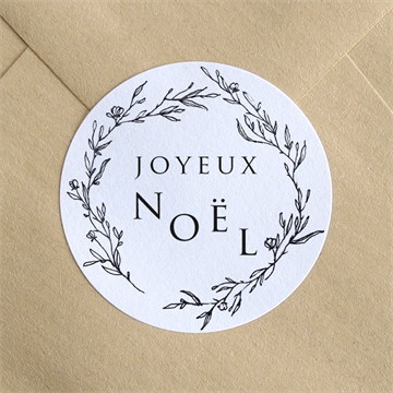 Stickers noël souhait