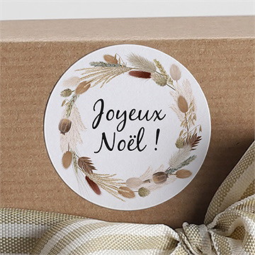 Stickers noël brins de noël - Mise en situation