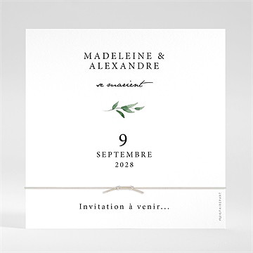 Save the Date mariage a l'ombre de l'olivier bijou - Dos du save the date