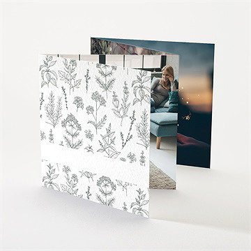 Carte de voeux belle année bracelet - Détail de la carte