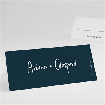 Marque-place mariage belle idylle