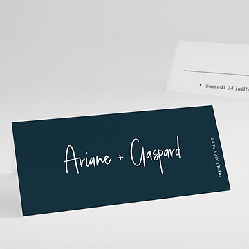 Marque-place mariage belle idylle