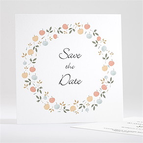 Save the Date mariage let's dream !