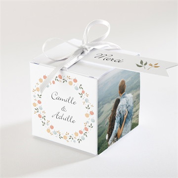 Boîte de dragées mariage let's dream !