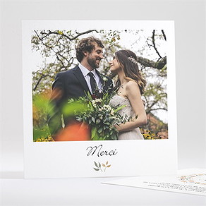 Remerciement mariage let's dream !