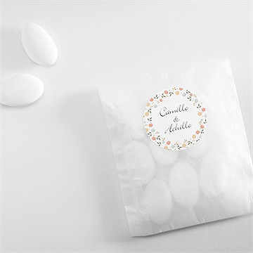 Sticker mariage let's dream ! - Mise en situation