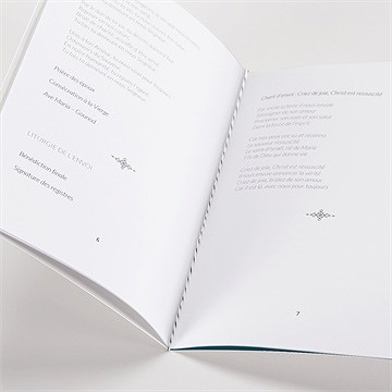 Livret de messe mariage tourbillon sentimental - Mise en situation