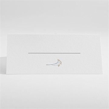 Marque-place mariage notre sweet love - Dos du marque-place